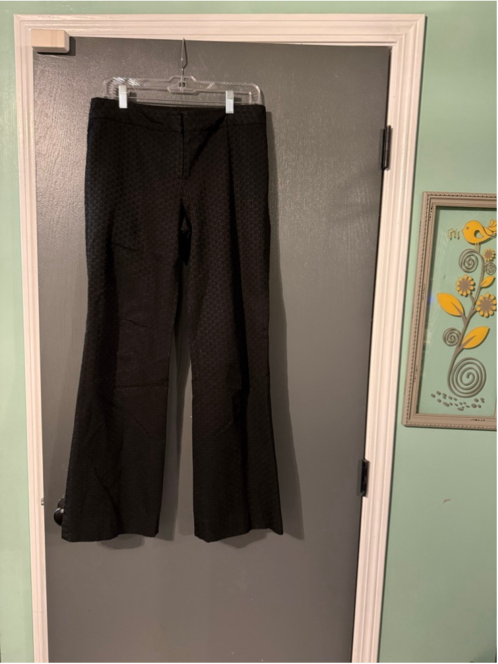 Women's Elie Tahari Black Boot Cut & Flare Pants